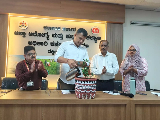 MP Chowta-tuberculosis program